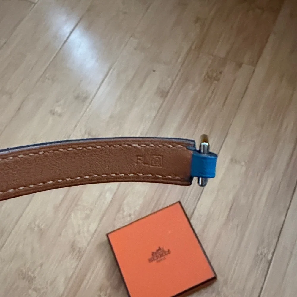 Vintage Rare Double Tour Rivale Leather Bracelet